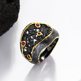 Black vintage jewelry Ring