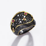 Black vintage jewelry Ring