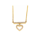 Boshuolin Juicy Peach Beloved Heart  Necklace