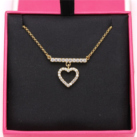 Boshuolin Juicy Peach Beloved Heart  Necklace