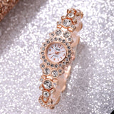 Bracelet Watch Women Fashion Luxury Designer Dress High Quality Stainless Steel Strap Silver Gold Rose Gold Quartz Wristwatch #W