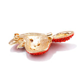 CINDY XIANG Rhinestone Hat Brooches