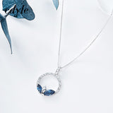 Cdyle Sterling Silver Swarovski Necklace Chain