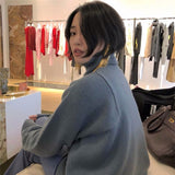 Charms Punk Golden Knot Tassel Clip Earrings