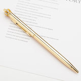 Creative 1.0 mm Cute Kawaii Diamond Pen Golden Crown Ballpoint Pens