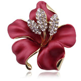 DIEZI Korean Rose Flower Enamel Women Brooches