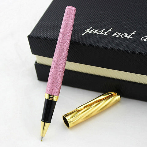 DIKA WEN Luxury Gold Clip Smooth Metal Ballpoint Pen