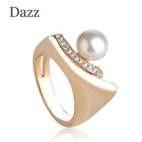 Dazz Elegant Fashion Cubic Zircon Copper Rings