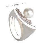 Dazz Elegant Fashion Cubic Zircon Copper Rings