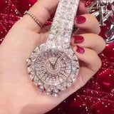 Diamond Waterproof Quartz Ladies Bracelet Watches