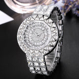 Diamond Waterproof Quartz Ladies Bracelet Watches