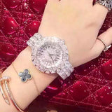 Diamond Waterproof Quartz Ladies Bracelet Watches