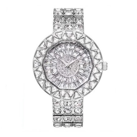 Diamond Waterproof Quartz Ladies Bracelet Watches