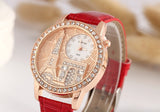 Gogoey Rhinestone Quartz Wristwatch