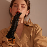 Geometric Circle Ball Drop Dangle Earrings Gold