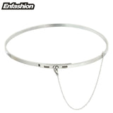 Enfashion Gold Color Stainless Steel Choker Necklace
