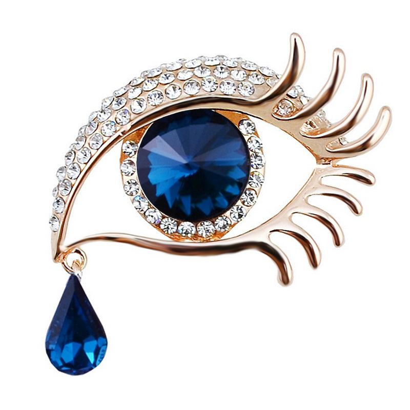 Factory Direct Sale Blue Eye Brooch Pin