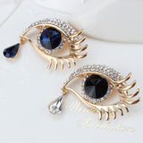 Factory Direct Sale Blue Eye Brooch Pin