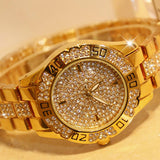 Diamond quartz bracelet women wrist watches