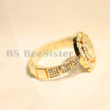 Fashion Dress BS Quartz Luxury Rhinestone Watch