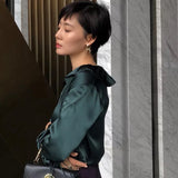 Geometric Earrings Punk Style Jewelry Gold Color Tassel  Earrings