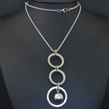 Stainless Steel 640mm Sweater Chain Necklace Pendant NEILAFBE