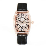 Fully Diamond Rhinestone Quartz Watch