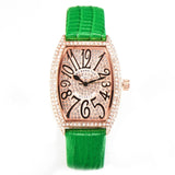 Fully Diamond Rhinestone Quartz Watch