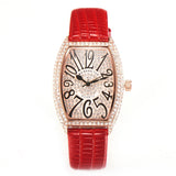 Fully Diamond Rhinestone Quartz Watch