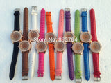 Vintage Quartz Alloy Analog Rose Gold Leopard Wristwatches