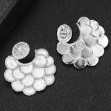 GODKI Shell Charms Multicolor AAA Crystal Stud Statement Water Drop Earrings