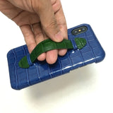 Genuine Leather Hand Strap Holder Case For iPhone X XS Max XR 10 7 8 Plus Phone Luxury Cute Mix Color Thin Slim Hard Cover