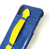 Genuine Leather Hand Strap Holder Case For iPhone X XS Max XR 10 7 8 Plus Phone Luxury Cute Mix Color Thin Slim Hard Cover