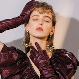 Gold Ball Dangle Big Dangle Dot Earings Drop Earrings