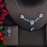 HIBRID Fashion Flower Design Bridal Jewelry Sets