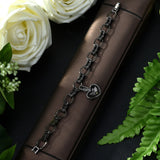 HIBRIDE AAA High Cubic Zircon Geometric Design Vintage Bracelet Bangle