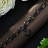 HIBRIDE AAA High Cubic Zircon Geometric Design Vintage Bracelet Bangle