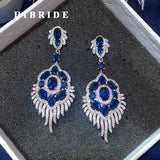 HIBRIDEl Multicolor Cubic Zirconia Earring E-609