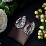 HIBRIDE Bohemia Wedding Stud Earring Multicolor Cubic Zirconia Festival Bijoux Femme E-433