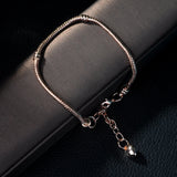 HIBRIDE Brand Snake Shape Cubic Zirconia Crystal Adjustable CZ Zircon Bracelets