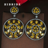 HIBRIDE AAA Cubic Zircon Drop Earrings E-727