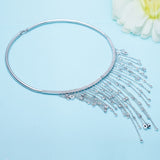 HIBRIDE European Style White Gold Color Necklace Pendant