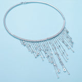 HIBRIDE European Style White Gold Color Necklace Pendant