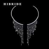 HIBRIDE European Style White Gold Color Necklace Pendant