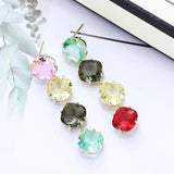 HIBRIDE Exquisite Design Water Drop Shape Earrings E-252