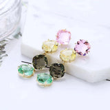 HIBRIDE Exquisite Design Water Drop Shape Earrings E-252