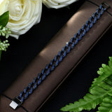 HIBRIDE Unique Design Trendy White Gold Color AAA Cubic Zirconia Bracelets B-120