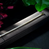 HIBRIDE AAA Cubic Zircon Chain & Link Tennis Bracelet B-25