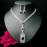 HIBRIDE Hot-Sale AAA CZ Jewelry Sets Luxury Necklace Set