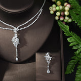 HIBRIDE African 2pcs Bridal Jewelry New Fashion Dubai Jewelry Set